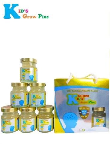 Yến Sào Kid's Grow Plus 30% bổ sung K2 HMO Xách 6 x 70ml (1Y )