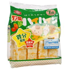Bánh gạo ăn dặm Haihain 53g cho bé 7M+