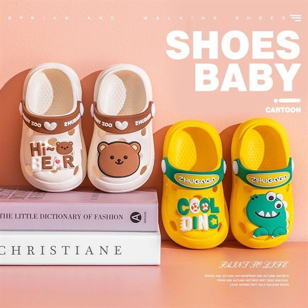 Dép xốp có quay thỏ hồng size 21