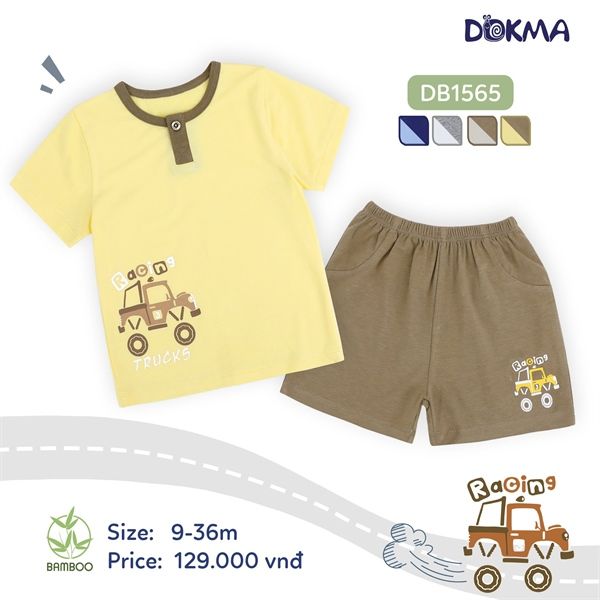 H.Bộ Cộc tay BT Xanh 18-24M