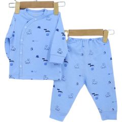 DSS Bộ sơ sinh cài lệch dài tay Judoby JB124 (1-3M)