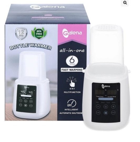 Máy hâm bình sữa đơn kiêm tiệt trùng điện tử Galena GA-W02