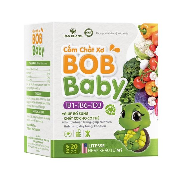 Cốm chất xơ Bobbaby