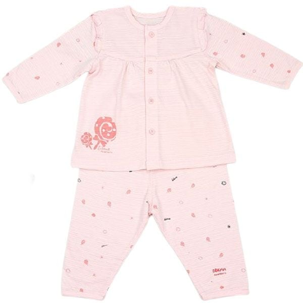 Bộ sơ sinh cài giữa dài tay Dokma DB251