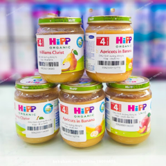 DAU Dinh dưỡng đóng lọ Hipp - chuối đào táo
