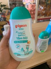 Sữa tắm gội Pigeon 200ml (mẫu mới)