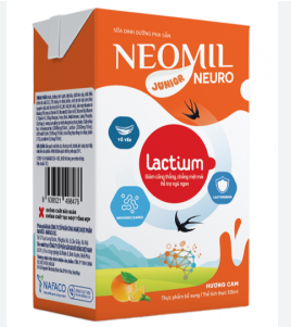 Sữa Lactium Neomil Neuro Junior hương cam
