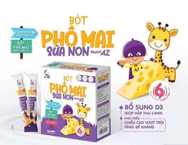Bột phô mai sữa non tách muối Nutri AZ