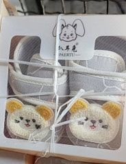 Giày tập đi hình gấu Xanh - Size 14