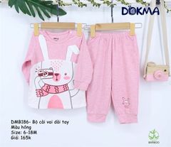 Bộ cài vai dài tay Dokma DMB186 (9-12M) CLO