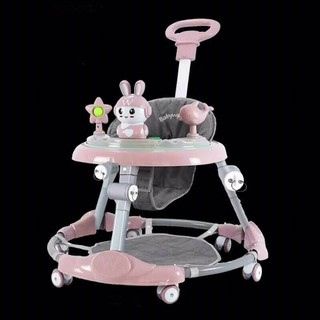 Xe tập đi tròn BLK có tay cầm