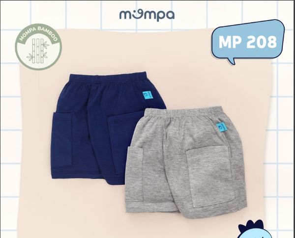 Quần đùi BT Mompa MP208 Ghi 18-24M