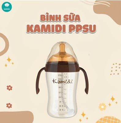 Bình Sữa Kamidi PPSU 300ml