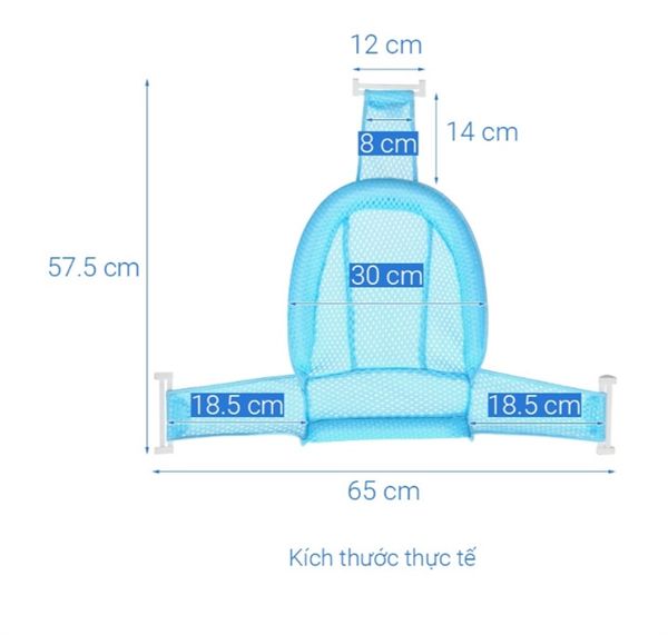 Lưới tắm có đệm cho bé Galena GH-HBBN