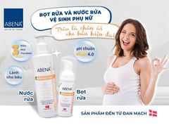 Dung dịch vệ sinh vùng kín cho phụ nữ Abena, pH vàng 4.0 (200ml/chai)