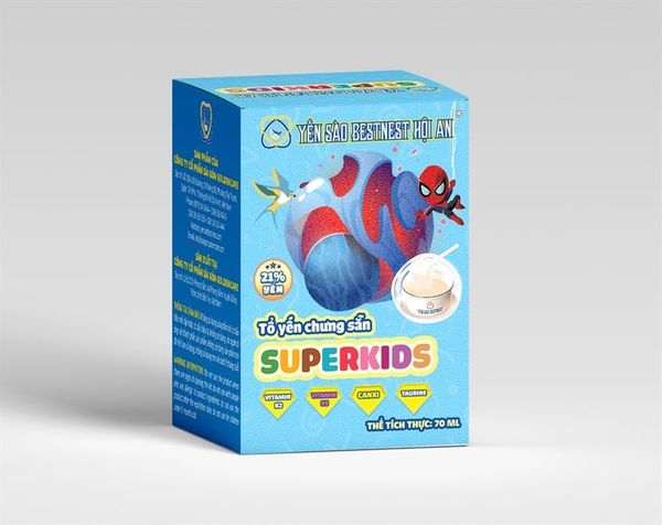 Tổ yến sào, yến chưng sẵn Bestnest Superkids 21%