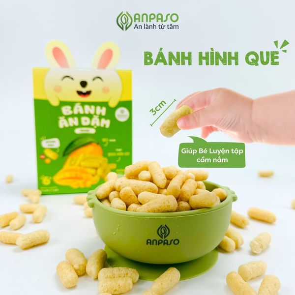 Bánh ăn dặm cho bé Anpaso