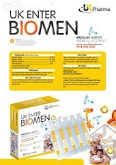 Men vi sinh dạng giọt BioMen 6M+
