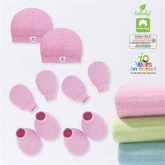 Mũ sơ sinh Lullaby Hồng Nhạt