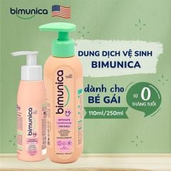 Dung dịch vệ sinh bé gái Bimunica 0m+