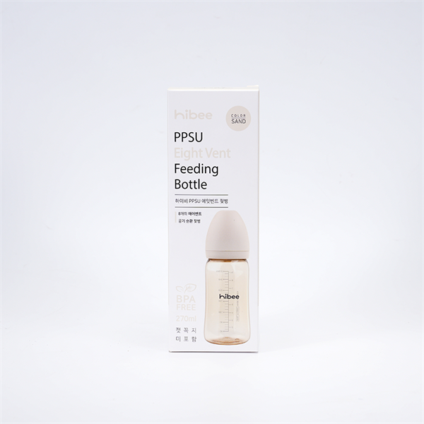 Bình sữa Hibee 270ml - Màu trắng