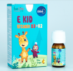 Vitamin D3K2 cho bé nhập khẩu Tây Ban Nha E Kid (0M+)