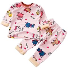 Đ.QATT Bộ nỉ dày họa tiết (size 55-65)