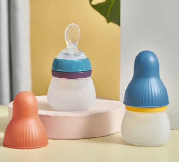 Bình tập ăn dặm Galena xanh 90ml GA-BS01