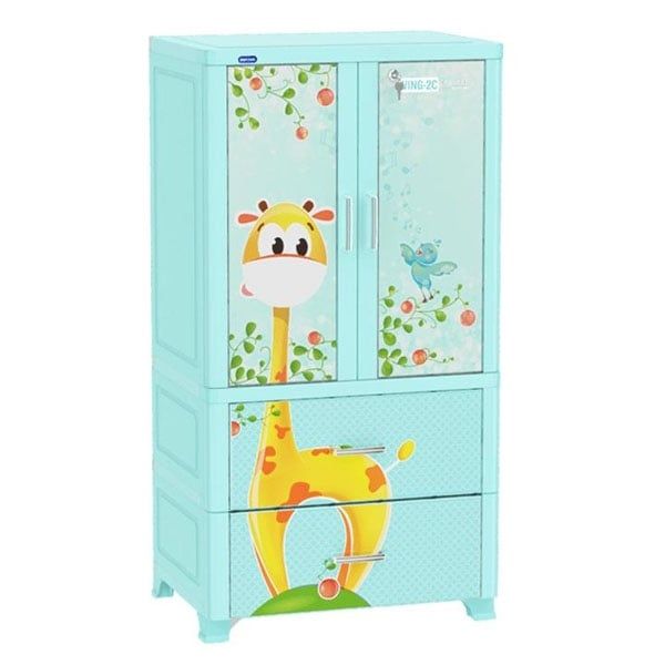 Tủ nhựa Duy Tân Wing 2 cánh 2 ngăn