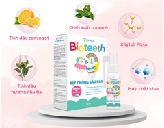 Xịt chống sâu răng cho bé Bioteeth