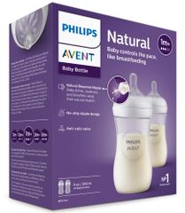 Bình sữa Philips Avent mô phỏng tự nhiên họa tiết Hươu cao cổ 260ml (SCY903/66)