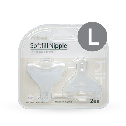 Núm Hibee - Size L (vỉ 2 núm)