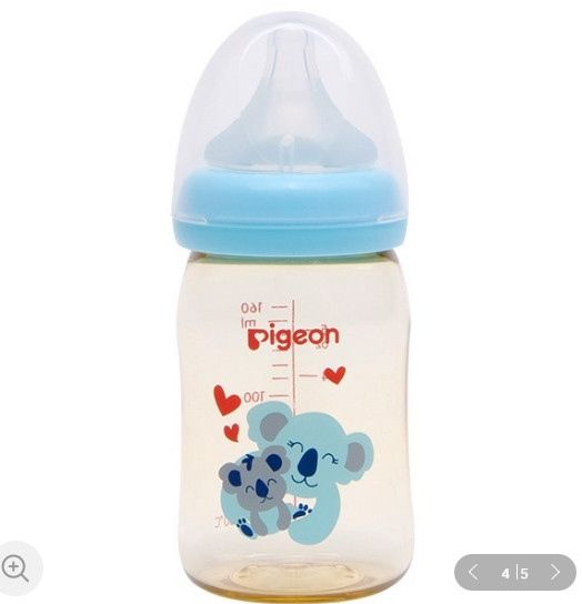 Bình sữa PPSU Plus 160ml Gấu Koala Pigeon