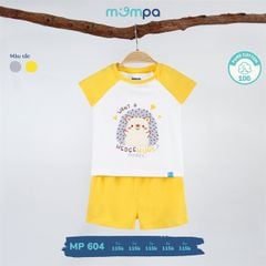Bộ cộc tay Mompa MP604 Vàng size 2Y
