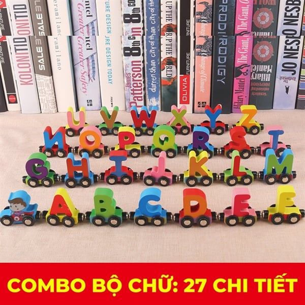 Đoàn tàu nam châm 27 chi tiết