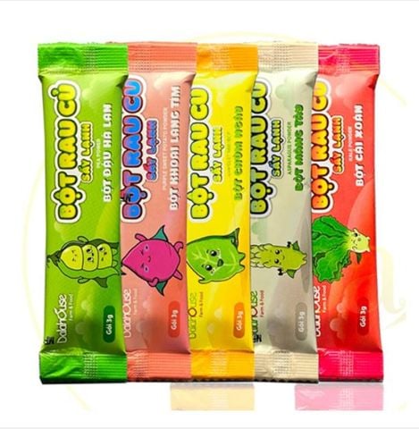 Combo 3 Bột rau dinh dưỡng Dalahouse - Dạng gói 3g