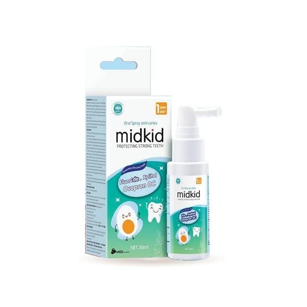 Xịt chống sâu răng cho bé Midkid