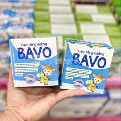 Gạc răng miệng Bavo (15 gói) (hộp)