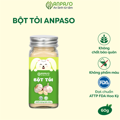 Bột tỏi Anpaso cho bé 60g