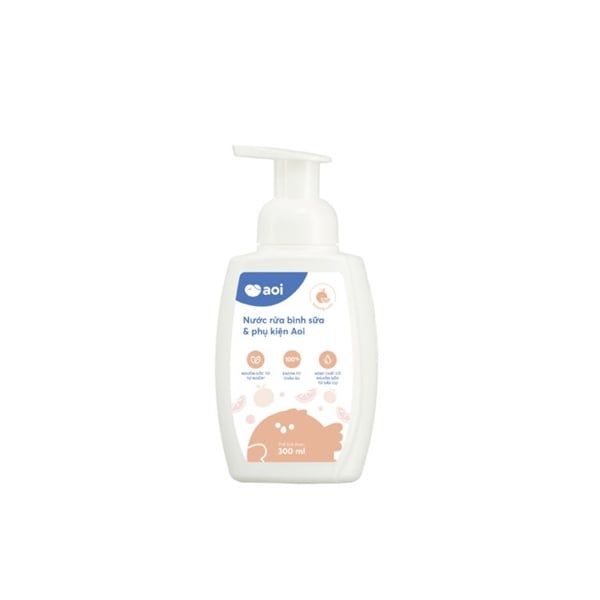 Nước rửa bình AOI 300Ml ( Hương Cam)