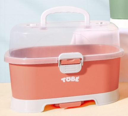 Gía úp bình sữa Binky- Màu cam