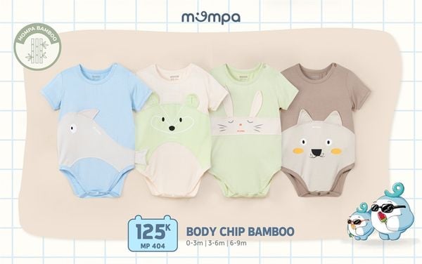 Body chip cộc tay Mompa MP404 Size 3-6M