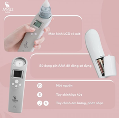 Máy hút mũi cho bé Moaz Bébé MB – 010 đa dụng