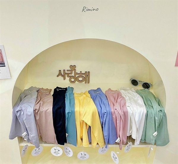 Áo thun lạnh cổ 3 phân Rimino - Size 2