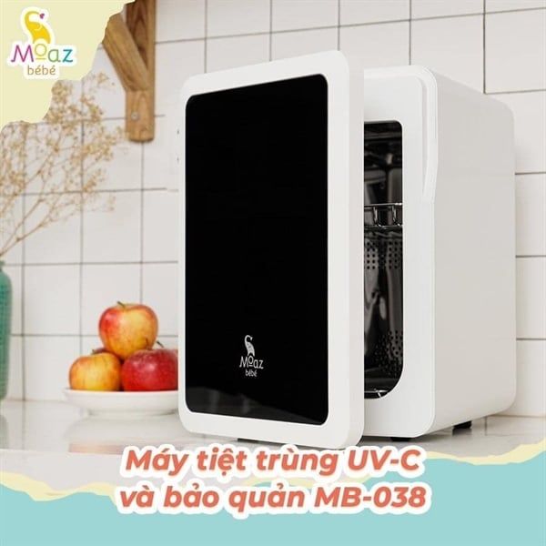 Máy tiệt trùng sấy khô UVC Moaz Bebe MB038