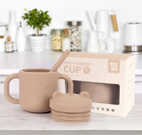 Cốc tập uống Silicone Tobe