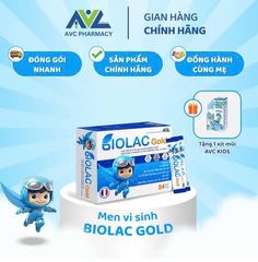Men Vi Sinh Cho Trẻ Biolac Gold Dạng Cốm (6M+)