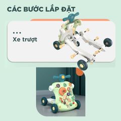 Xe tập đi đa năng 6in1 (biến đổi 6 chức năng)