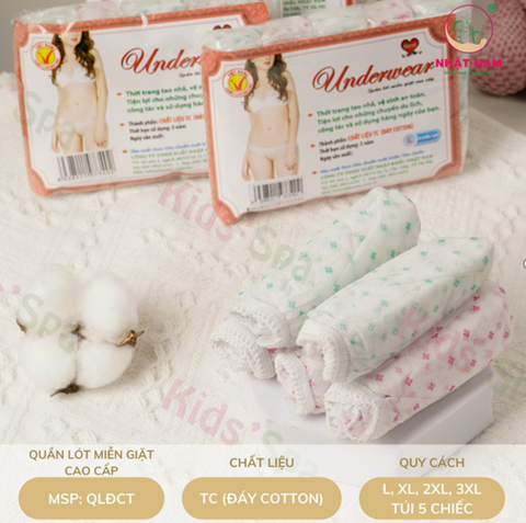 Quần lót giấy đáy cotton Nhật Nam