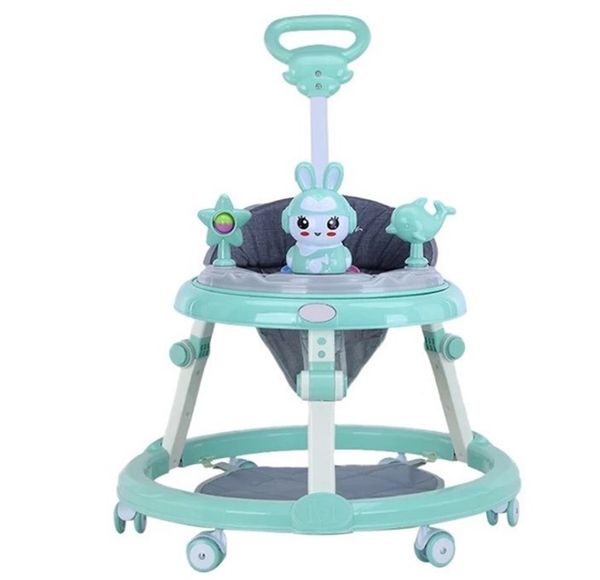 Xe tập đi tròn BLK có tay cầm